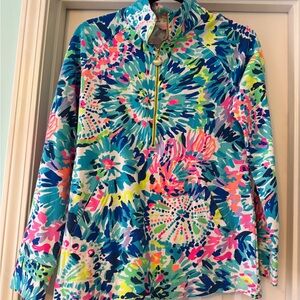 Lilly Pulitzer Colorful Floral Ski Jacket